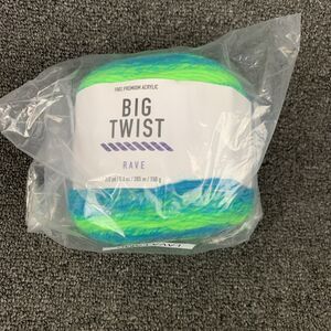 Big Twist Rave Lava Lamp Premium Acrylic Yarn 5.3oz 312yds Discontinued
